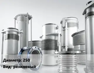 Компенсатор 250 Ру10 резиновый